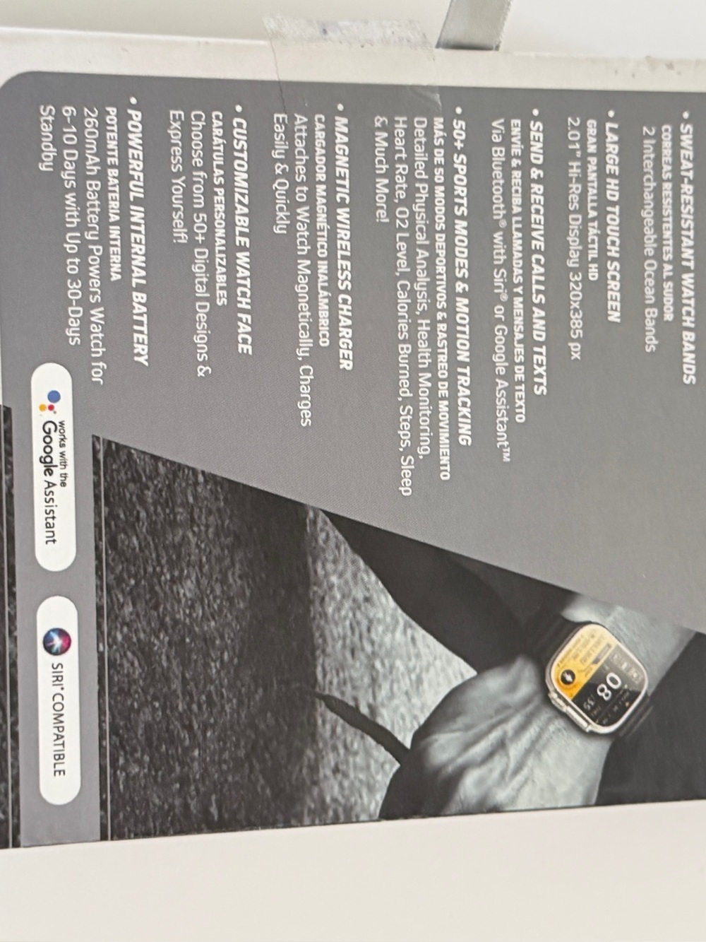 Slide Innovations High-Performance Smartwatch (Model SW475 Ultra) - Picture 11 of 14